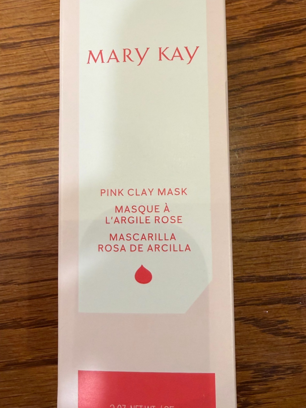 Mary Kay Pink Clay Mask - Soft Pink & White Packaging